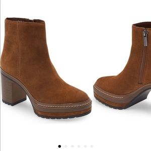 Steve Madden Shaniya Brown Suede bootie